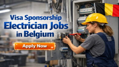 Visa Sponsorship Electrician Jobs in Belgium