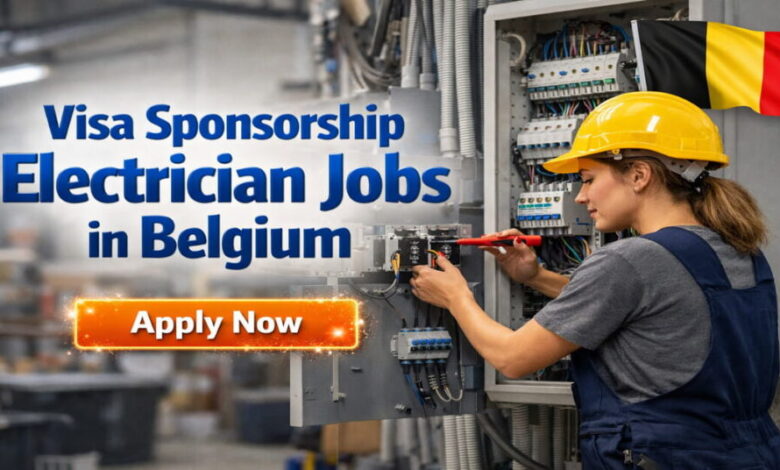 Visa Sponsorship Electrician Jobs in Belgium