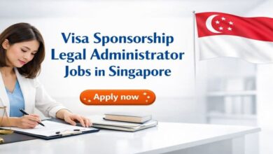 Visa Sponsorship Legal Administrator Jobs in Singapore