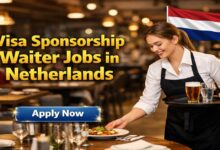 Visa Sponsorship Waiter Jobs in Netherlands