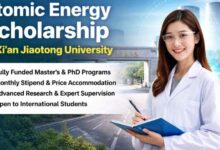 Atomic Energy Scholarship at Xi’an Jiaotong University