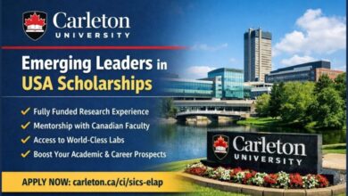 Carleton University Emerging Leaders in USA Scholarships
