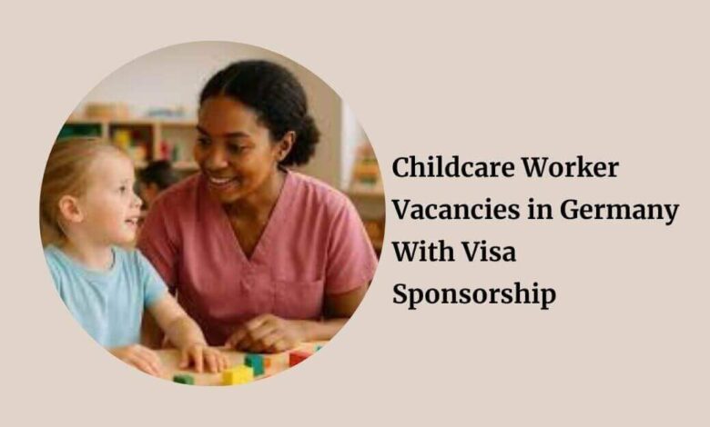 Childcare Worker Vacancies in Germany With Visa Sponsorship