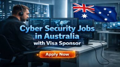 Cyber Security Jobs in Australia with Visa Sponsor