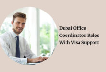 Dubai Office Coordinator Roles With Visa Support