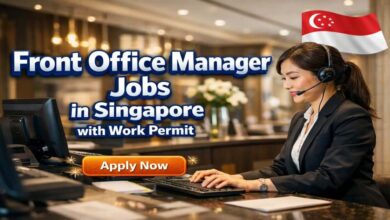 Front Office Manager Jobs in Singapore with Work Permit
