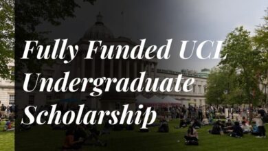 Fully Funded UCL Undergraduate Scholarship