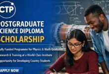 ICTP Postgraduate Science Diploma Scholarship