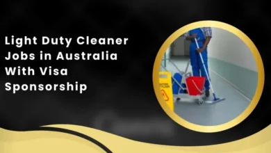Light Duty Cleaner Jobs in Australia