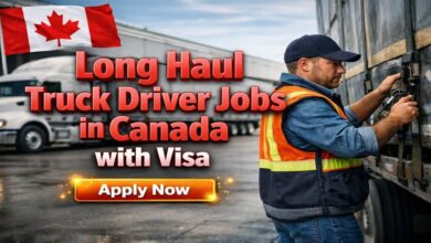 Long Haul Truck Driver Jobs in Canada with Visa