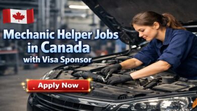 Mechanic Helper Jobs in Canada with Visa Sponsor