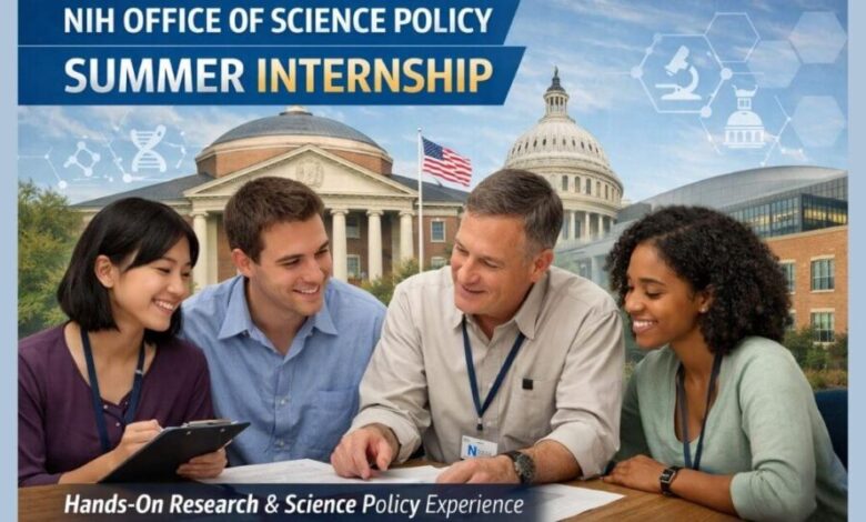 NIH Office of Science Policy Summer Internship