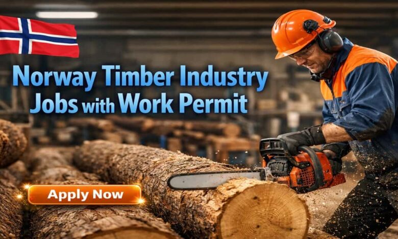 Norway Timber Industry Jobs with Work Permit
