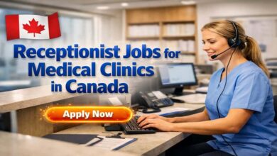 Receptionist Jobs for Medical Clinics in Canada