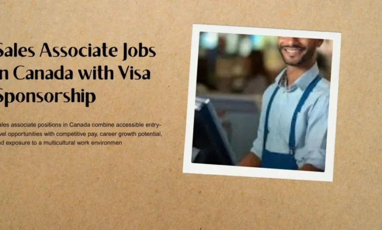 Sales Associate Jobs in Canada