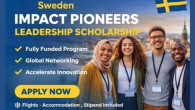 Sweden Impact Pioneers Leadership Scholarship