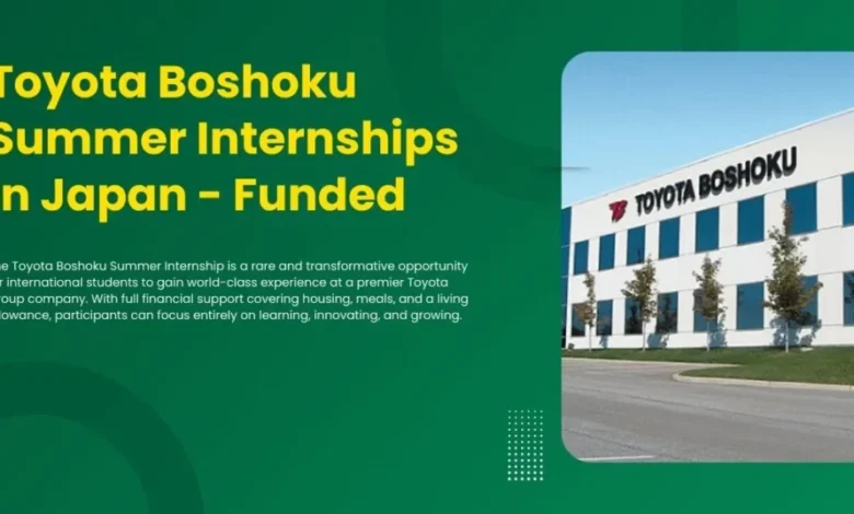 Toyota Boshoku Internships in Japan