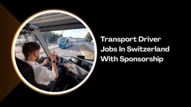 Transport Driver Jobs In Switzerland With Sponsorship
