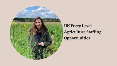 UK Entry Level Agriculture Staffing Opportunities