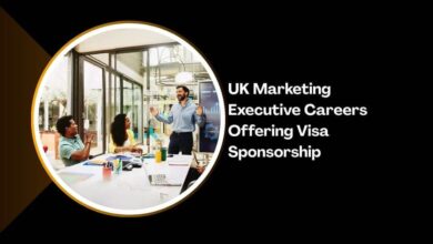 UK Marketing Executive Careers Offering Visa Sponsorship