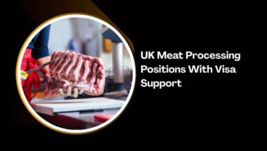 UK Meat Processing Positions With Visa Support