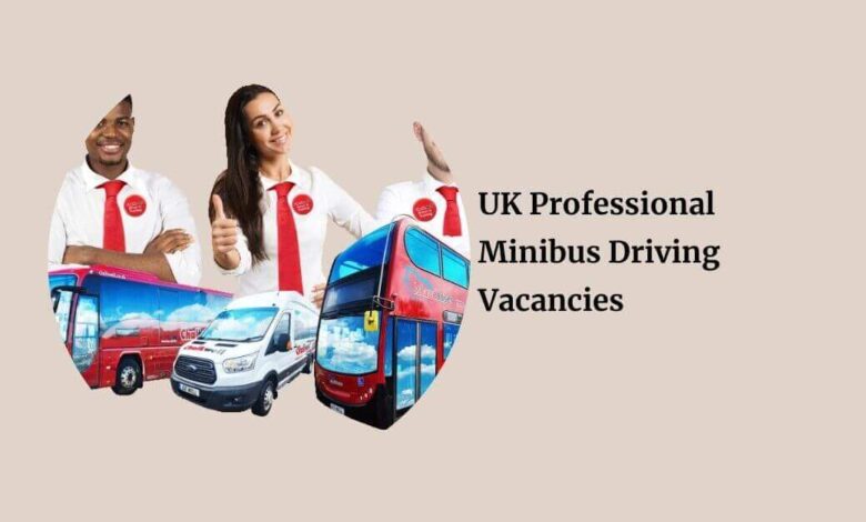 UK Professional Minibus Driving Vacancies