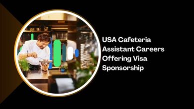 USA Cafeteria Assistant Careers Offering Visa Sponsorship