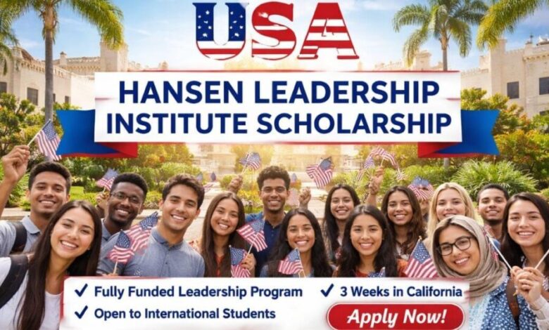 USA Hansen Leadership Institute Scholarship