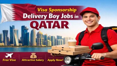Visa Sponsorship Delivery Boy Jobs in Qatar