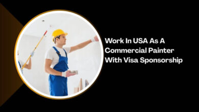 Work In USA As A Commercial Painter With Visa Sponsorship