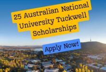 25 Australian National University Tuckwell Scholarships