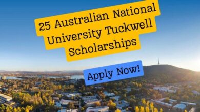 25 Australian National University Tuckwell Scholarships