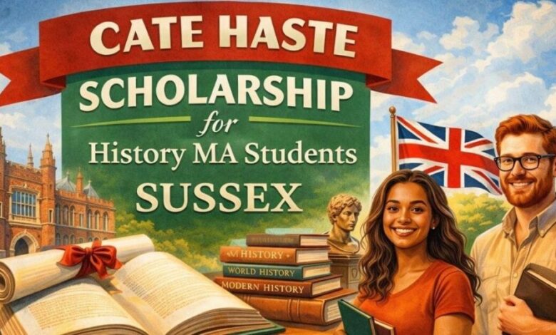 Cate Haste Scholarship for History MA Students Sussex