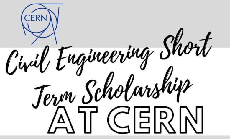 Civil Engineering Short Term Scholarship at CERN