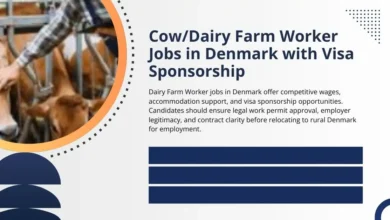 Cow/Dairy Farm Worker Jobs in Denmark with Visa Sponsorship