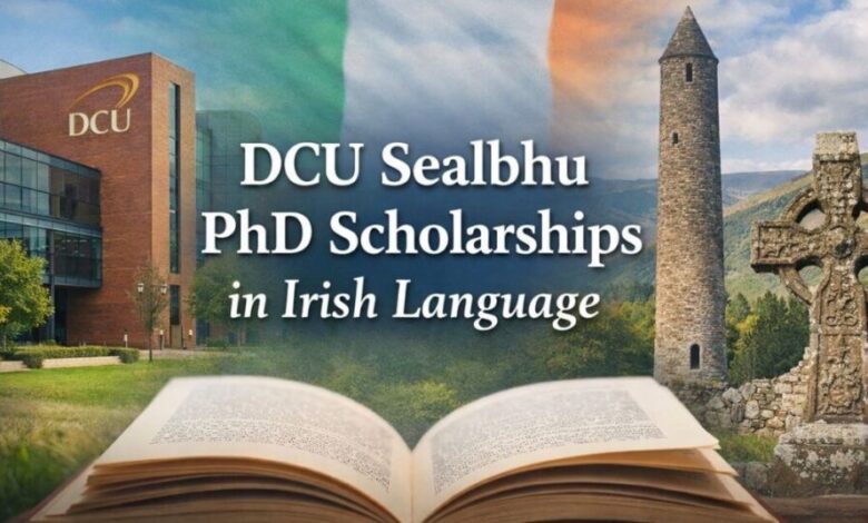 DCU Sealbhu PhD Scholarships in Irish Language