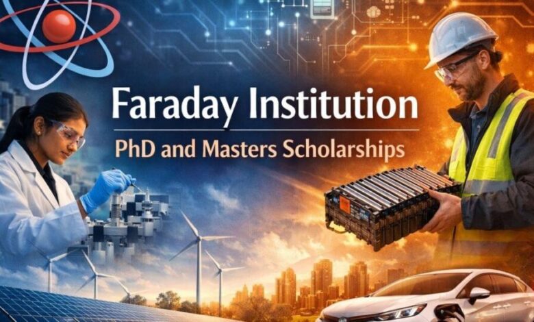 Faraday Institution PhD and Masters Scholarships