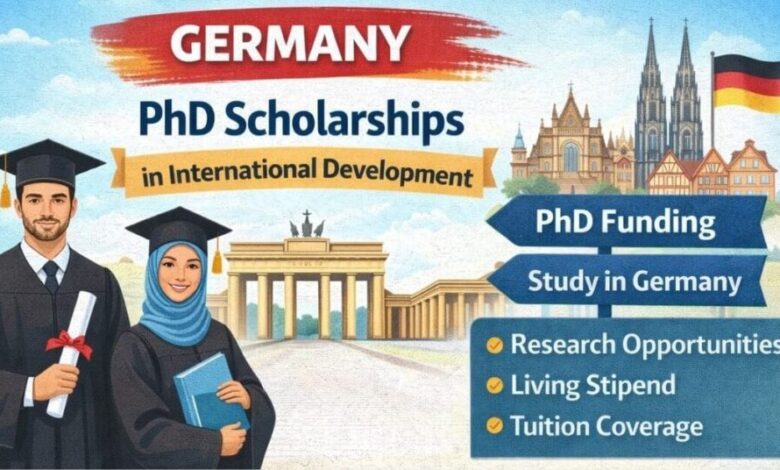 Germany PhD Scholarships in International Development