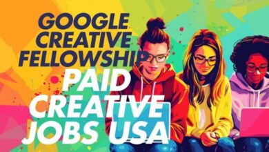 Google Creative Fellowship Paid Creative Jobs USA