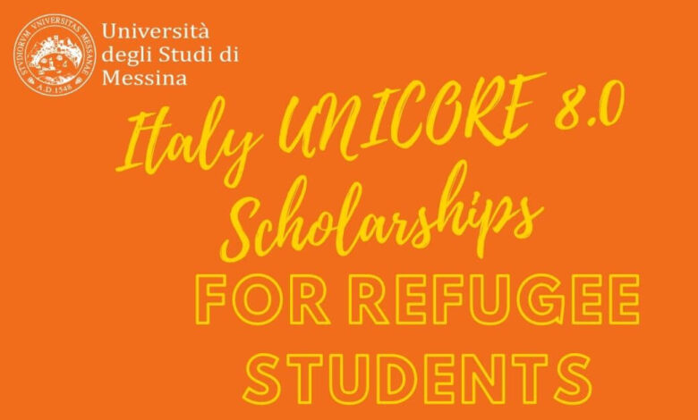Italy UNICORE 8.0 Scholarships for Refugee Students