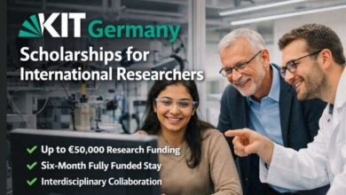 KIT Germany Scholarships for International Researchers