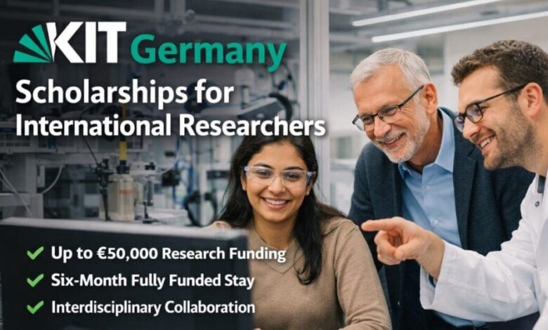 KIT Germany Scholarships for International Researchers