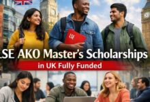 LSE AKO Master’s Scholarships in UK Fully Funded