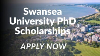 Swansea University PhD Scholarships