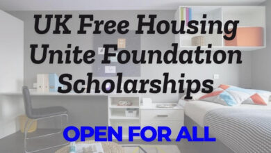 UK Free Housing Unite Foundation Scholarships