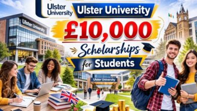 Ulster University £10,000 Scholarships for Students