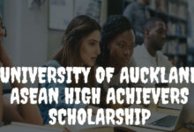 University of Auckland ASEAN High Achievers Scholarship