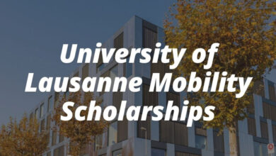 University of Lausanne Mobility Scholarships