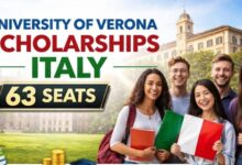 University of Verona Scholarships Italy 63 Seats