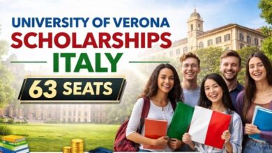 University of Verona Scholarships Italy 63 Seats